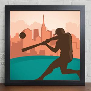 아트박스/꾸밈 cv316-스포츠_야구_미식축구_인테리어액자