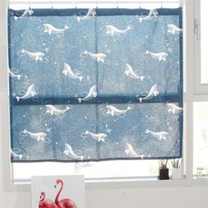 아트박스/모모제작소 모비딕 북유럽 코튼 가리개커튼 140x122