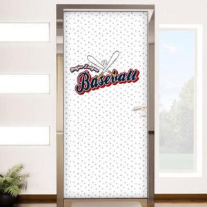 아트박스/꾸밈 ck729-신나는야구_현관문시트지