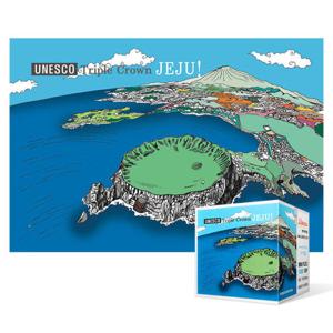 아트박스/퍼즐사랑 108피스 직소퍼즐 / 제주 성산일출봉  (미니)