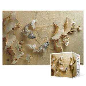 아트박스/퍼즐사랑 108피스 직소퍼즐 / 연꽃 잉어 (미니)