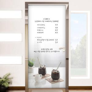 아트박스/꾸밈 cm902-칠판현관문시트지_아이스커피
