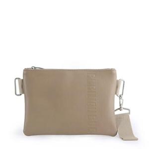 아트박스/버빌리안 스트랩 레더 클러치_베이지