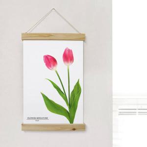 아트박스/꾸밈 im787-우드스크롤_40CmX60Cm-플라워미니어쳐