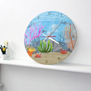아트박스/꾸밈 cg442-바다속풍경_인테리어벽시계