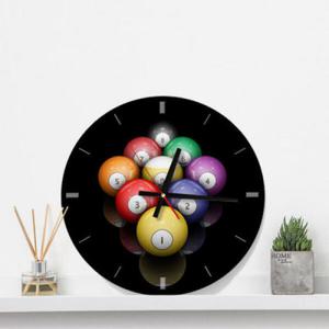 아트박스/꾸밈 cg492-당구공_인테리어벽시계