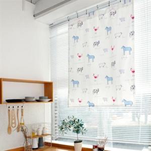 아트박스/모모제작소 동물농장 북유럽 코튼 가리개커튼 103x122