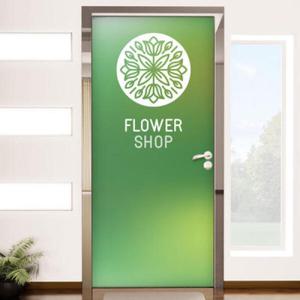 아트박스/꾸밈 cg588-이쁜꽃집_현관문시트지