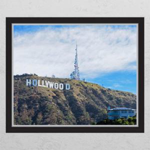 아트박스/꾸밈 cg630-푸르른할리우드_창문그림액자