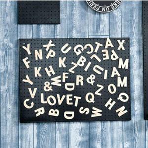 아트박스/씨데코 타공판용 무도장 원목 이니셜