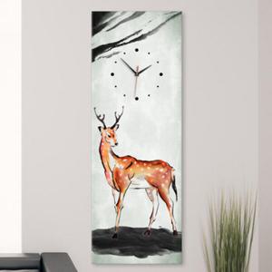 아트박스/꾸밈 iw912-영생의상징_사슴_대형노프레임벽시계