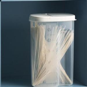 아트박스/와인앤쿡 화이트 도어포켓 시리얼통 대 1개