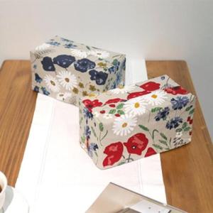 아트박스/유노야 플라워가든 린넨 티슈커버 (2컬러)