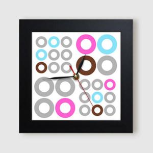 아트박스/꾸밈 it413-북유럽패턴_미니액자벽시계