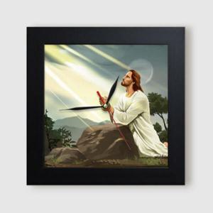 아트박스/꾸밈 it428-성경이야기_미니액자벽시계