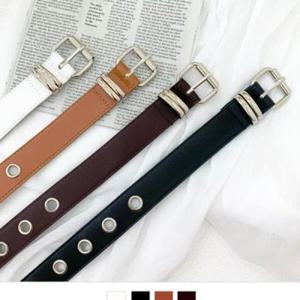 아트박스/넘버나인 미니 써클 슬림 가죽벨트 M1119010