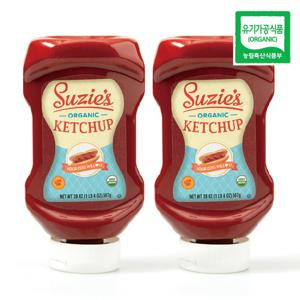 유기농 수지스 토마토 케첩 케찹 567g 2통