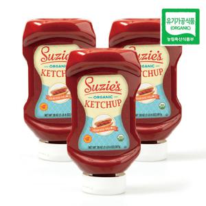 유기농 수지스 토마토 케첩 케찹 567g 3통