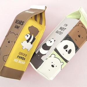 아트박스/투영 위베어베어스 밀크팩 파우치