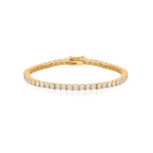 [티르리르] 3mm 패션옐로우 테니스 팔찌 TBSBRG00034M