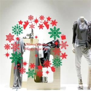 아트박스/꾸밈 pa091-크리스마스스노우리스(대형)