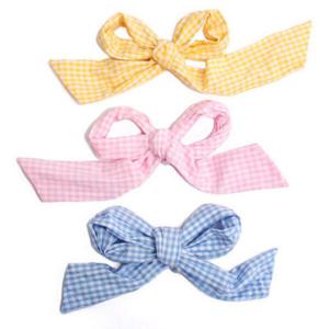 아트박스/더로라 와이어 헤어밴드 - 와이어 파스텔첵크 T305