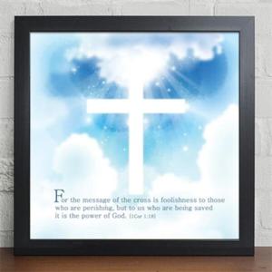 아트박스/꾸밈 ix073-성경문구-고린도전서 1장 18절