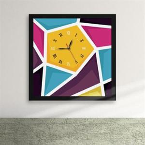 아트박스/꾸밈 cy218-스테인드글라스 액자시계