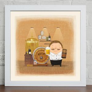 아트박스/꾸밈 iz236-전통맥주의 맛_인테리어액자