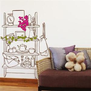 아트박스/꾸밈 im098-빈티지풍 장식장