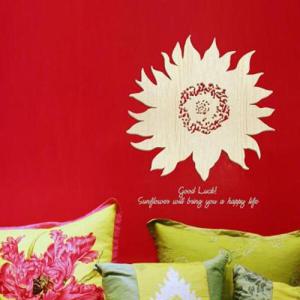 아트박스/디자인베이 [우드스티커] 우든해바라기 (반제품)