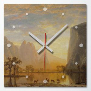 아트박스/꾸밈 pj128-요세미티계곡_인테리어벽시계