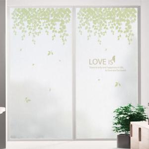 아트박스/꾸밈 ik513-행복한숲속의넝쿨정원_유리문시트지