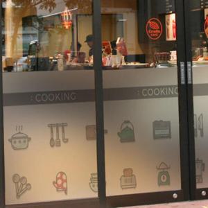 아트박스/꾸밈 is687-주방아이콘_글라스시트지