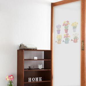 아트박스/꾸밈 cg159_m-무점착유리시트_꽃키우기_유리문시트지