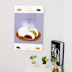 아트박스/꾸밈 ck437-아크릴액자_겨울철간식들