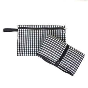 아트박스/뚜바비엥 마일드 휴대용 방수 기저귀패드_블랙체크