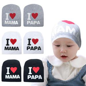 아트박스/엠케이 아이 러브 파파마마 비니(0-12개월) 500034