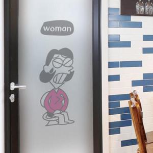 아트박스/꾸밈 cs328-화장실남녀_유리문시트지