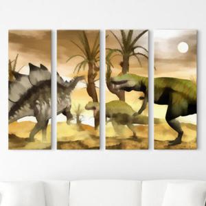 아트박스/꾸밈 cw972-공룡시대_대형노프레임액자세트