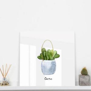 아트박스/꾸밈 ck278-아크릴액자_선인장화분들