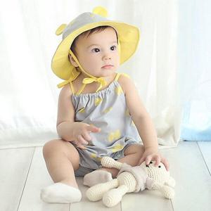 아트박스/엠케이 옐로나비 썸머룸퍼 모자세트(12-36개월) 500063