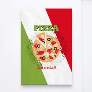 아트박스/꾸밈 iy696-엔조이피자타임_중형노프레임