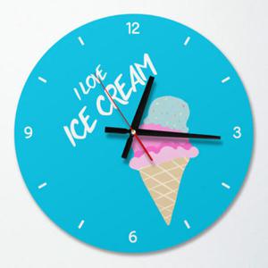 아트박스/꾸밈 cg085-러브아이스크림_인테리어벽시계