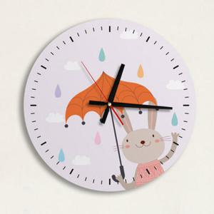 아트박스/꾸밈 cg082-귀여운토끼_인테리어벽시계