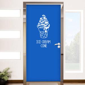 아트박스/꾸밈 cj692-아이스크림콘_현관문리폼세트