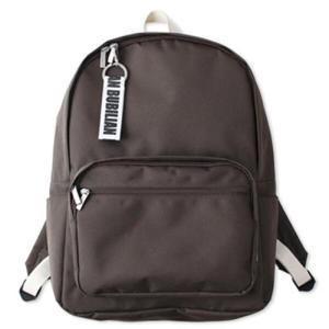 아트박스/버빌리안 [키홀더 포함]베이직 백팩 _ CHOCO BROWN