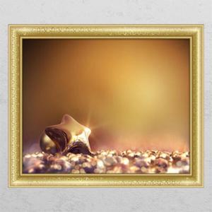 아트박스/꾸밈 is784-황금시리즈(별)_창문그림액자