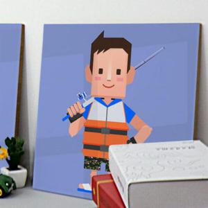 아트박스/꾸밈 cp304-아크릴액자_프로낚시