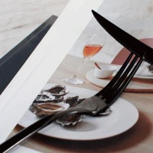 아트박스/벨로아이녹스 벨로 플래티늄 티타늄블랙 스테이크 포크